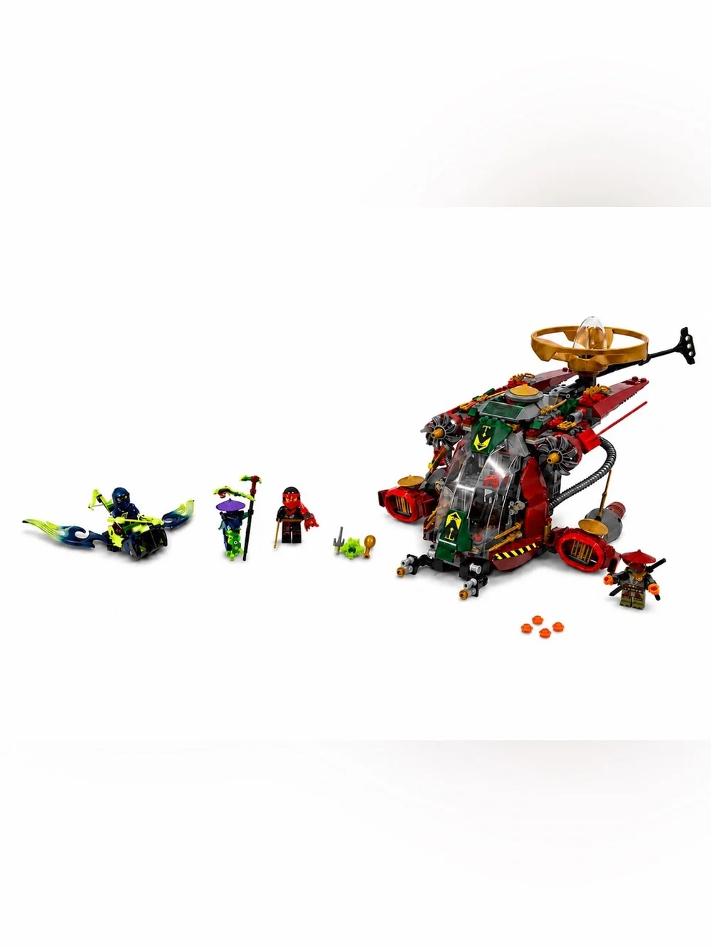 LEGO NINJAGO: Masters of Spinjitzu - Ronin R.E.X. (70735) Complete with Box